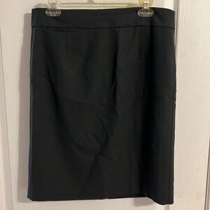 J. Crew grey wool pencil skirt size 10